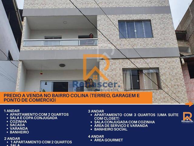 #rn121 - Prédio Residencial para Venda em Manhuaçu - MG - 1