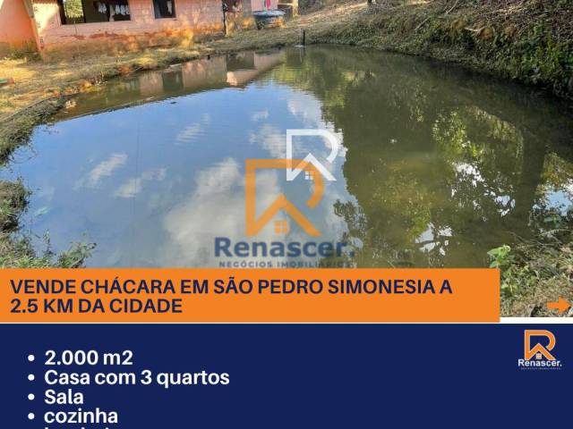 #rn129 - Chácara para Venda em Simonésia - MG - 1
