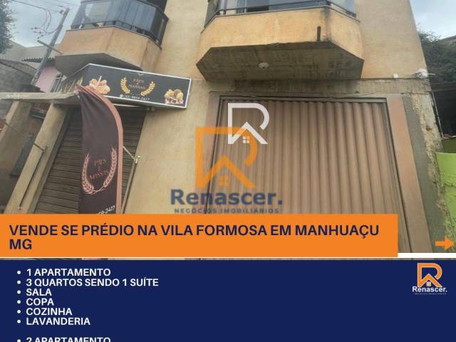 #rn135 - Prédio Residencial para Venda em Manhuaçu - MG - 1