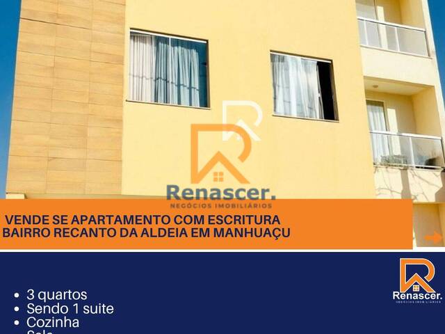 #rn164 - Apartamento para Venda em Manhuaçu - MG - 1