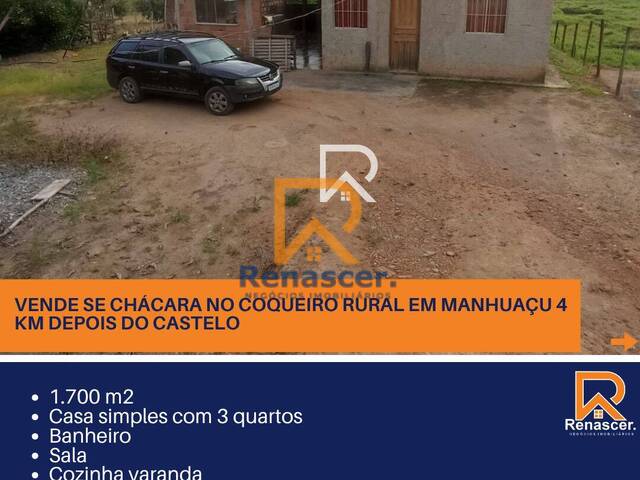 Venda em Coqueiro Rural - Manhuaçu